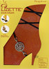 Shoe Wrap Round Medallion - Blk