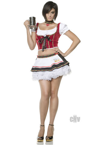 Beer Babe Large 4 pc Costume