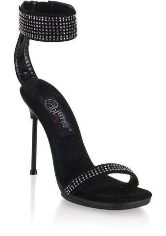 Chic 4.5 Blk Stiletto High Ankle Stp 9