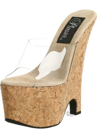 Beau 601 6.5 Cork Wedge 7