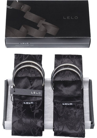 Boa Pleasure Ties Black