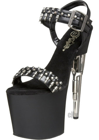 Bondgirl W/bullets Blk/pewter 7
