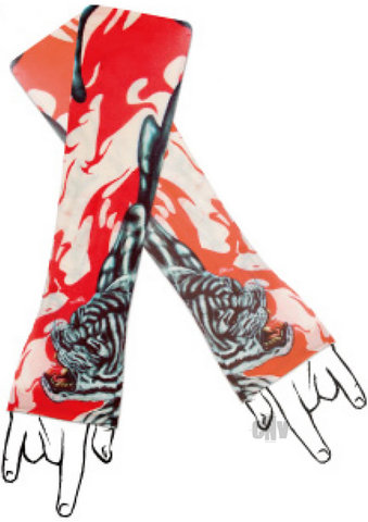Tiger Tribal Tattoo Sleeves