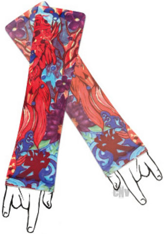 Colorful Koi Tattoo Sleeves