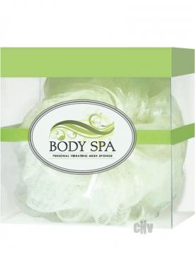 Mesh Body Spa Sponge - White
