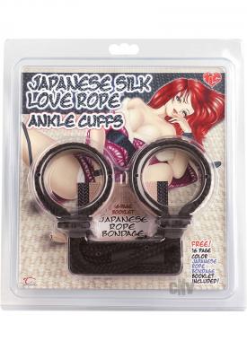 Japanese Ankle Cuffs Black