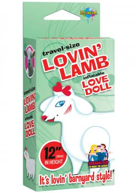 Travel Size Lovin Lamb Blow Up Doll