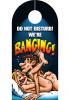 We`re Banging Door Hanger
