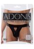 Adonis Jock Black One Size Fits Most