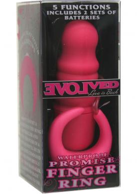 Finger Ring Promise Ring – Pink