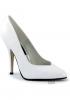 Seduce 5 White Heel Pump 7