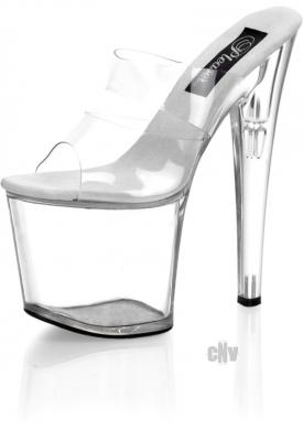 Taboo 7.5 Clear Stiletto 9