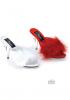 Caress 4" Red Clear Heel Size 8