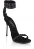 Chic 4.5 Blk Stiletto High Ankle Stp Size 7