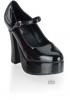 Dolly 5 Blk Chunk Mary Jane Pump Size 9