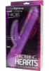 Throbbing Hearts Erotic Purple