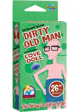 Travel Size Old Man Infl Doll
