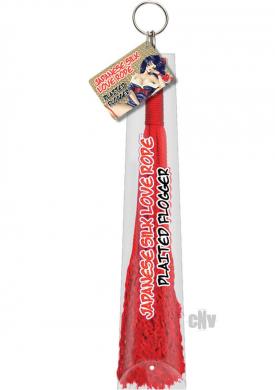 Love Rope Plaited Flogger Red