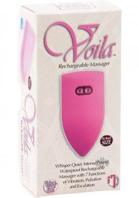 Voila Recharge Massager Pink