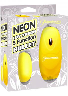 Neon Luv 5 Func Bullet Yellow