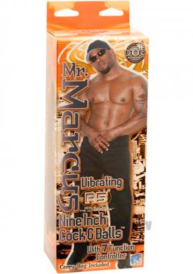Mr Marcus 9 Vib R5 Cock and Balls