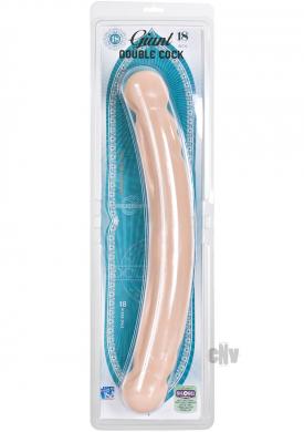 Giant Double Cock 18 White