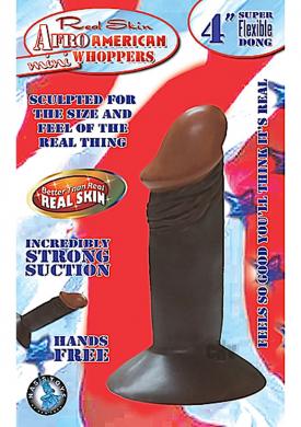 Afro American Mini Whopper 4 Brown