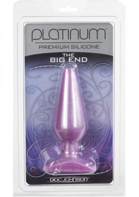 Platinum Silicone Big End Purple