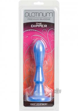 Platinum Silicone Dipper Blue
