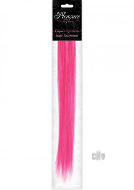 Neon Pink Clip ins