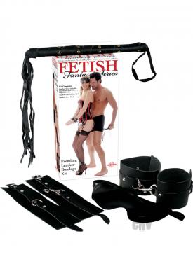 Ff Premium Leather Bondage Kit