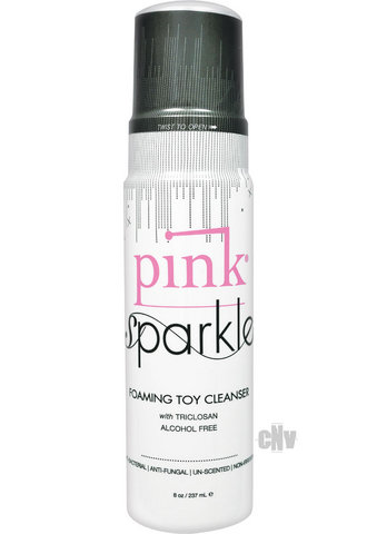 Pink Sparkle Foaming Toy Cleaner 8oz