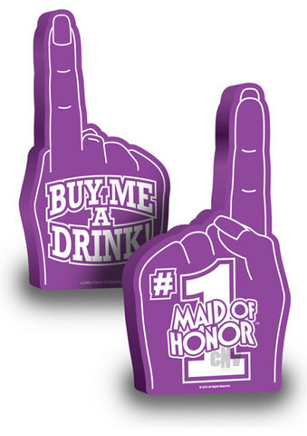 1 Maid Of Honor Foam Finger