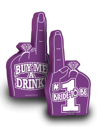 1 Bride To Be Foam Finger