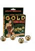 Gold Vibro Balls 4pc