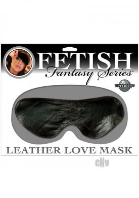 Ff Leather Love Mask – Black