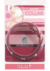 Pinkline Wordband Collar - Slut