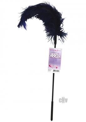Ostrich Feather Blue Tickler