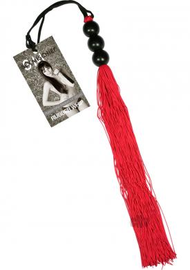 14 Medium Rubber Whip – Red