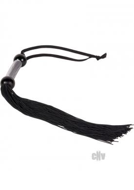 22 Large Rubber Whip – Black
