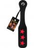 12 Leather Star Impression Paddle