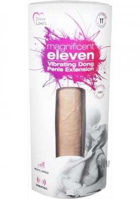 Magnificent 11 W/vibrator Flesh