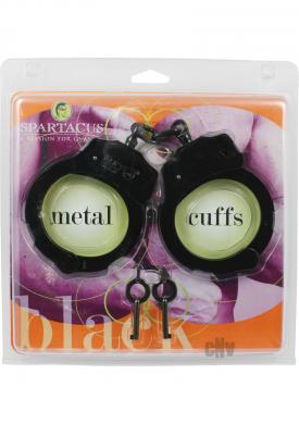 Black Coated Handcuffs – Dbl Lock