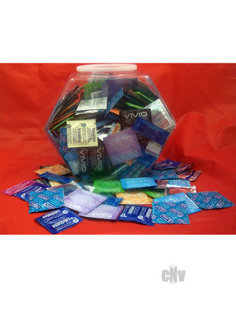 Lover Cover Mixed Condoms 144/bowl