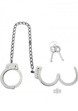 Nickel Coated Ankle Cuffs – Dbl Lock