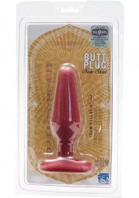 Butt Plug Non-skid Medium Red