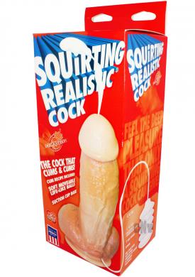 Squirting Realistic Cock