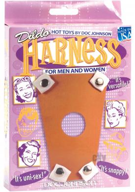 Rubber Dildo Harness