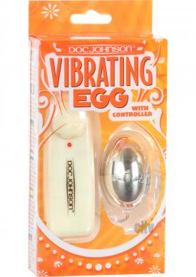 Silver Egg Vibrator Ms