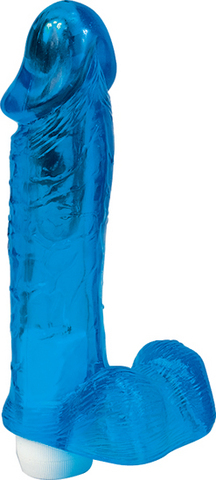 Crystal Cock Vibballs Blue